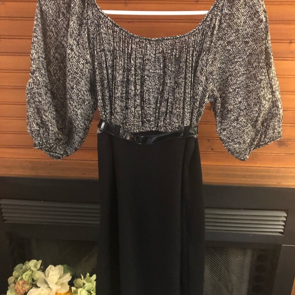 Max Studio Dress w/ Belt - Picture 3 of 4